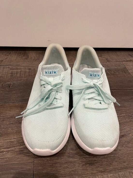 Kizik Athens Handsfree Slip On Unisex Men Size 6.5 WIDE/Women's 8 WIDE Mint - Picture 2 of 8